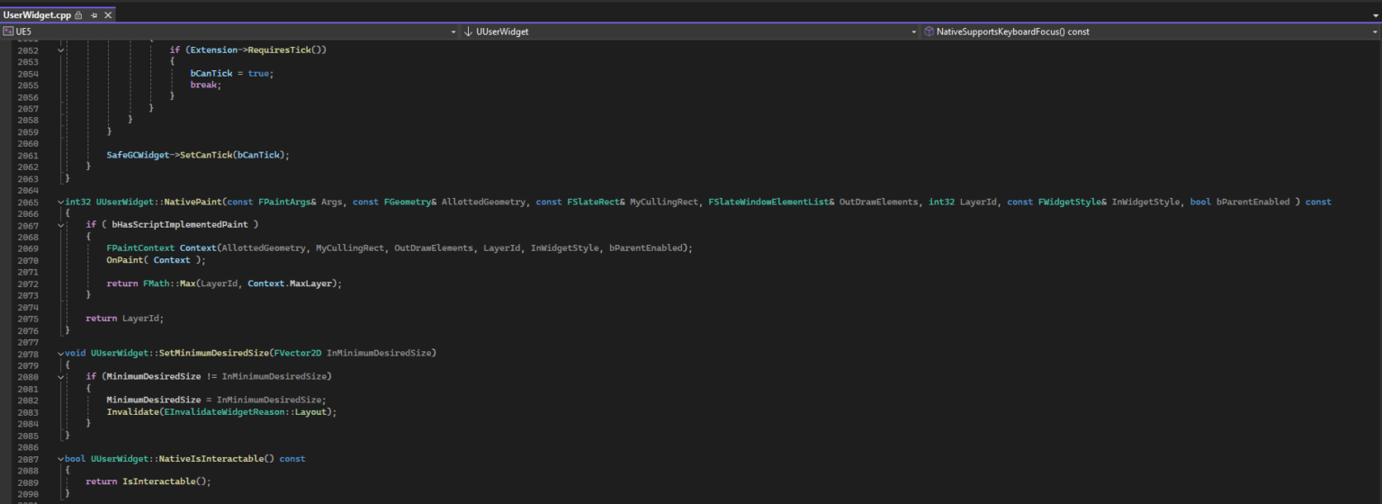 Draw Lines in Widget C++ [UE5] – Level Paradox
